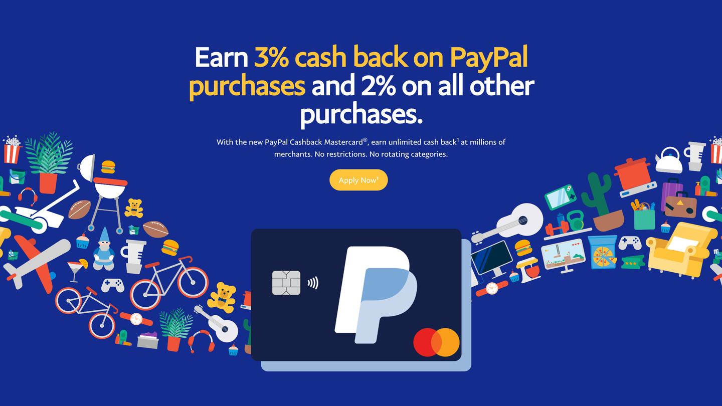 PayPal — Cashback Mastercard®